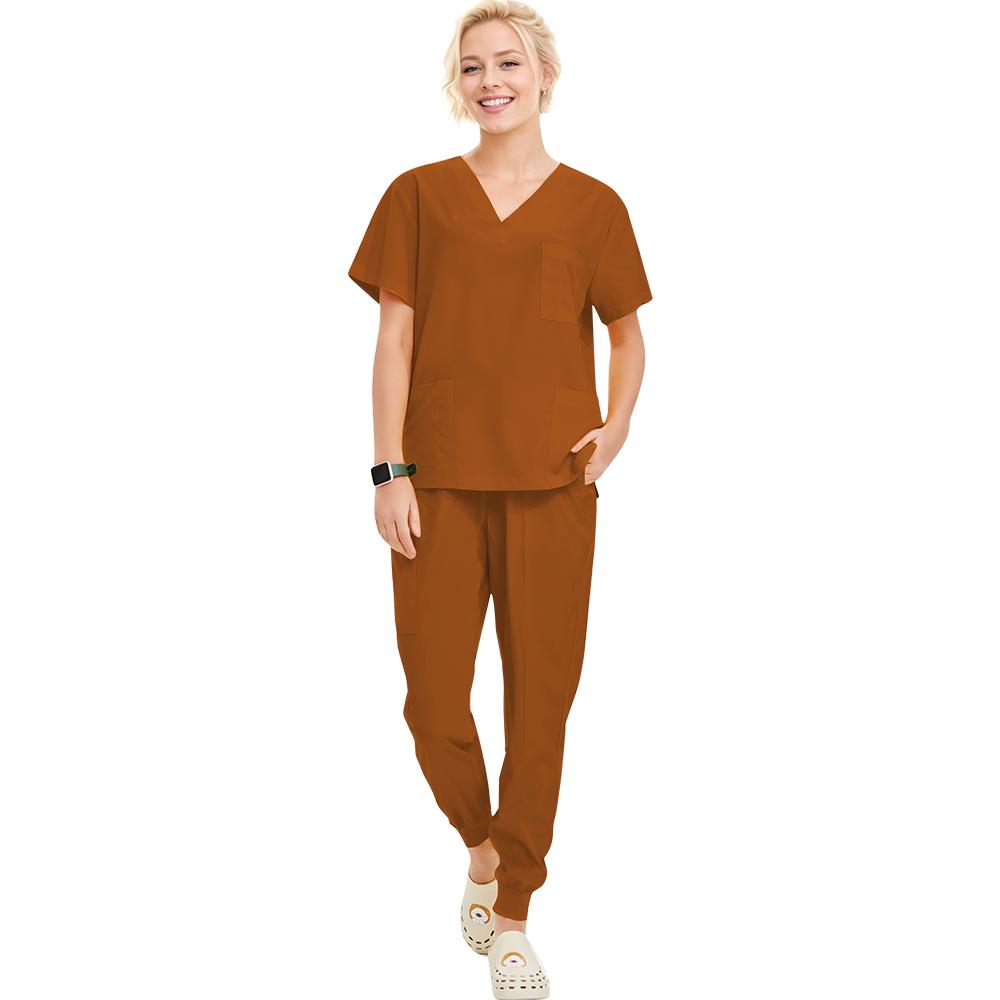 Summer Medical Scrubs Hospital Uniforms Doctor Nurse Workwear 4-way Stretch Pet Clinic Nursing Suits Dentist Working Clothes S21