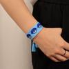 Bohemian Handmade Demon Eye Tassel Bracelet - Embroidered Friendship Fashion Accessory