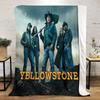 Yellowstone: Western Conflict Plüschdecke Weich Bequem Ganzjahresdecke Sofa Büro Nickerchen Decke Outdoor Reise Überwurf Perfektes Geschenk