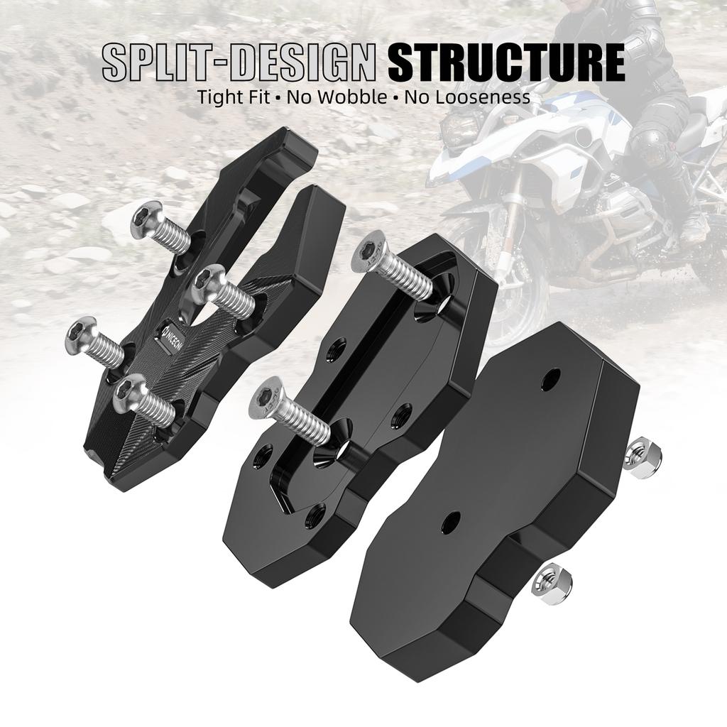 For BMW R1300GS GSA 2024-2025 (With Adaptive Height Adjustment Suspension) Replace 4653 1638616 Kickstand SideStand Enlarger Pad