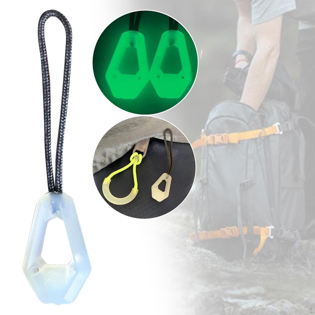 Durable Luminous Head, The Night Zipper Extension Zip Fixer for Outdoor Camping Trolley Cases