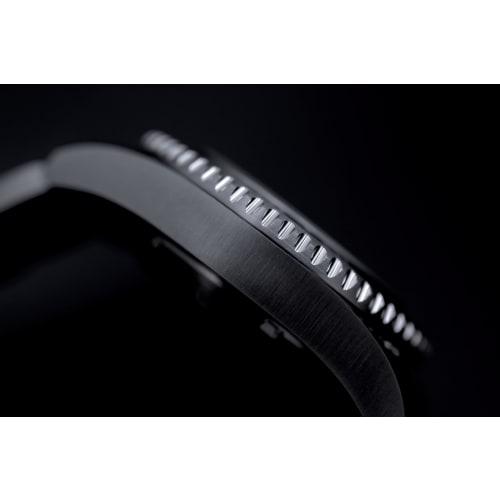 HYAKUICHI 101 No.14 Mechanical GMT Japanese Movement World Time Aqua X Black Hack Function