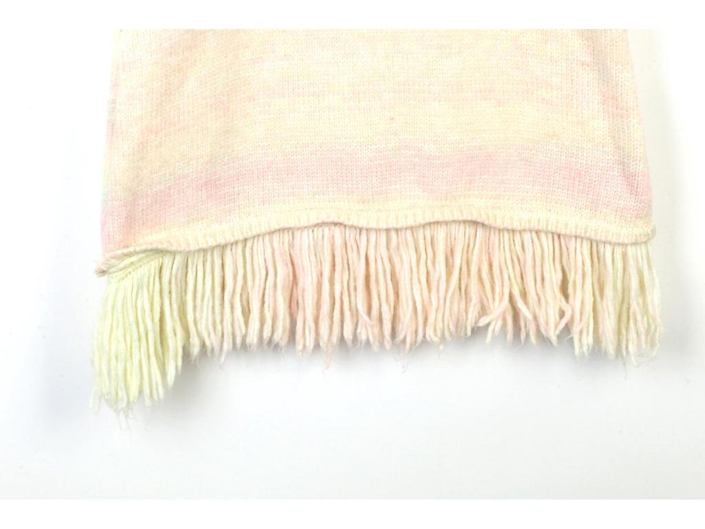 Cross-Border Sleeveless Color Block Tassel Knitted Dress for Women - Autumn/Winter Collection