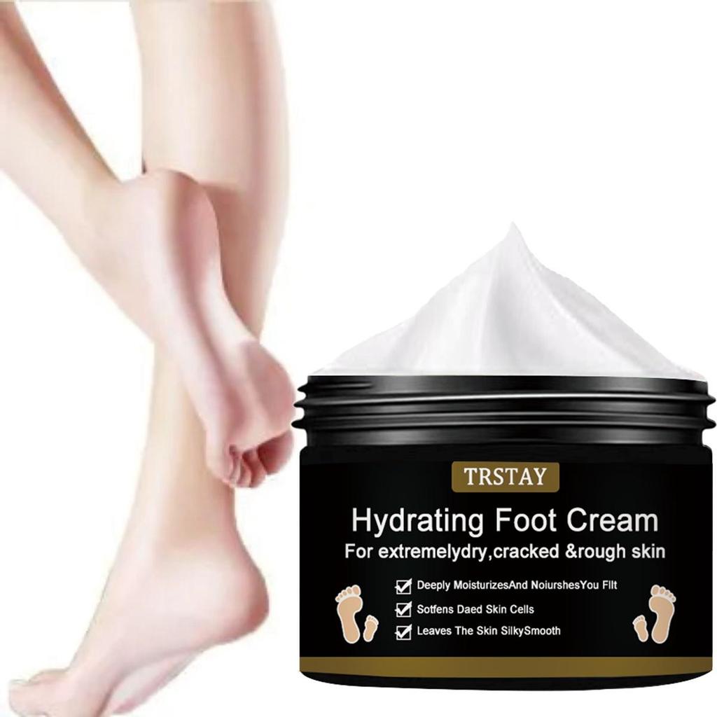 Hydratační krém na nohy, vhodný pro extrémně suchou, popraskanou a drsnou pokožku, hloubkově hydratační a vyživující pleťový hydratační krém