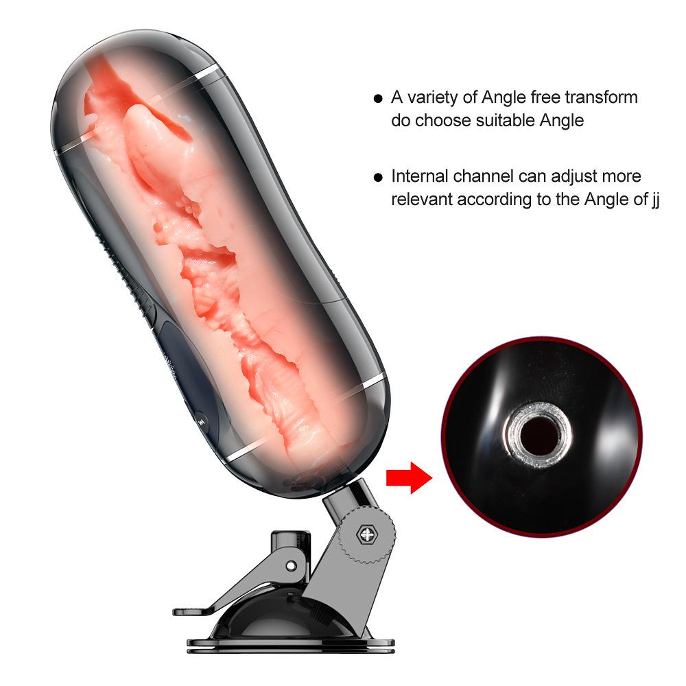 Hannibal Male Masturbators Cup Telescopic Rotation Penis Stimulation Electric Pocket Pussy Vagina Blowjob Adult Sex Toy for Male