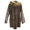 PHILOSOPHY DI ALBERTA FERRETTI manteau Marron Femme Occasion