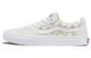 Sk8 Low a Scacchi Floreali 'Bianco' Donna VN0009QRFS8