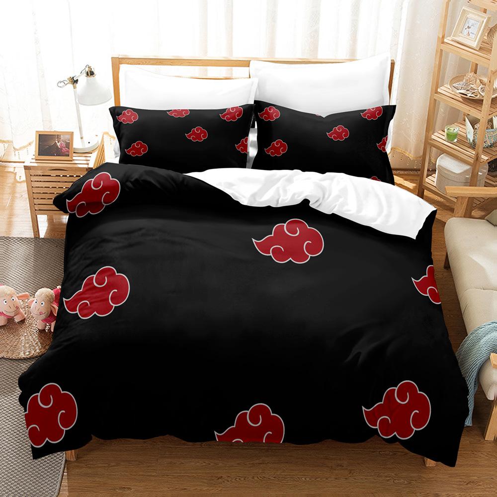 Three-Piece 3D Digital Printing Quilt Cover, Pillowcase, Bedding, Bedding