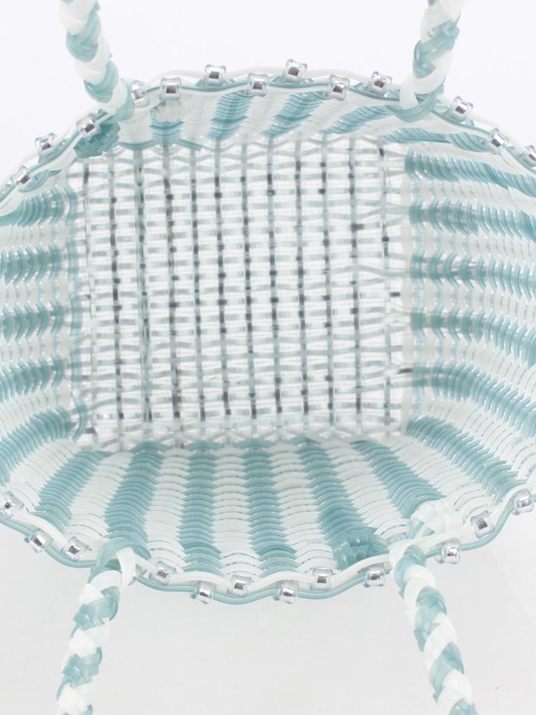 Handmade Woven Plastic Beach Bag - Versatile, Casual, Fashionable for Women