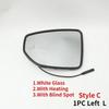Lente Specchietto Retrovisore Laterale Portiera ad Ala per Auto Con Riscaldamento Angolo Cieco Vetro Riscaldato per Lexus ES ES200 ES350 IS 200 IS250 LS GT GS RC