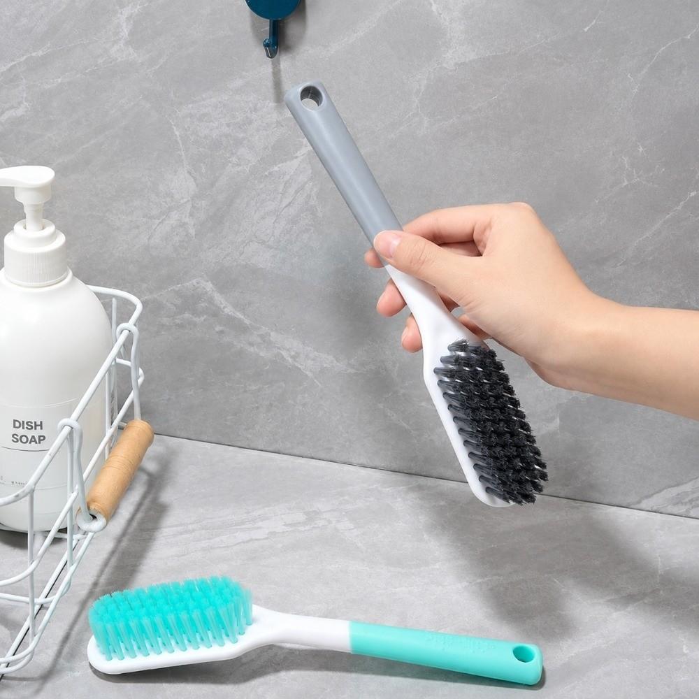Stain Removal Cleaning Brush Long-Handle Scrub Brush Portable Hard-Bristled Brush Shoes