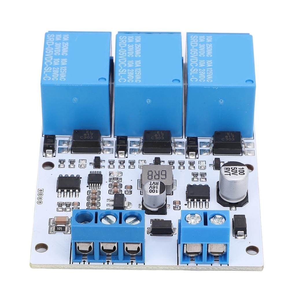 3 Channel Relay Module RS485 TTL Serial Control RTU Relay Module with Optocoupler for Automated Cont