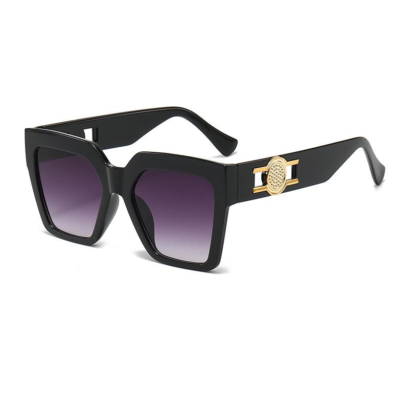 

Большие квадратные солнцезащитные очки, женские ретро-черные солнцезащитные очки для вождения, женские винтажные брендовые дизайнерские зеркальные солнцезащитные очки Óculos