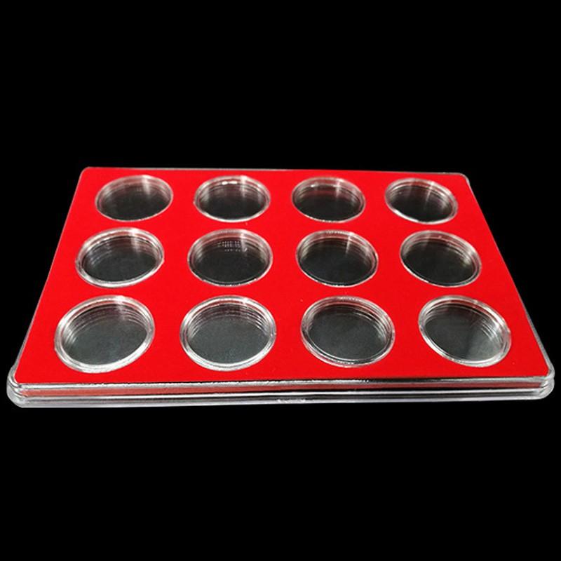 

Replacement Coin Collection Case Home Pro Spare Display Container Round Capsule