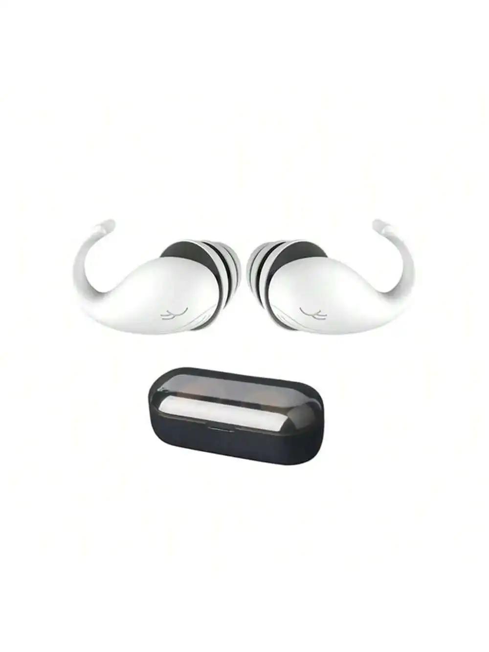 Dolphin soundproof earplugs, anti-noise, student mute workshop, noise reduction, sleep, sleep, anti-snoring earplugs. белый