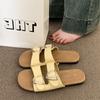 Flat-bottomed Slippers Women's Summer Outer Wear 2025 New Casual Maternity Cool Slippers Are Beautiful and Versatile with Skirts