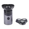 Electric Shaver Men Face Rechargeable Washable Portable Aluminum Alloy 3 Head Digital Display 081
