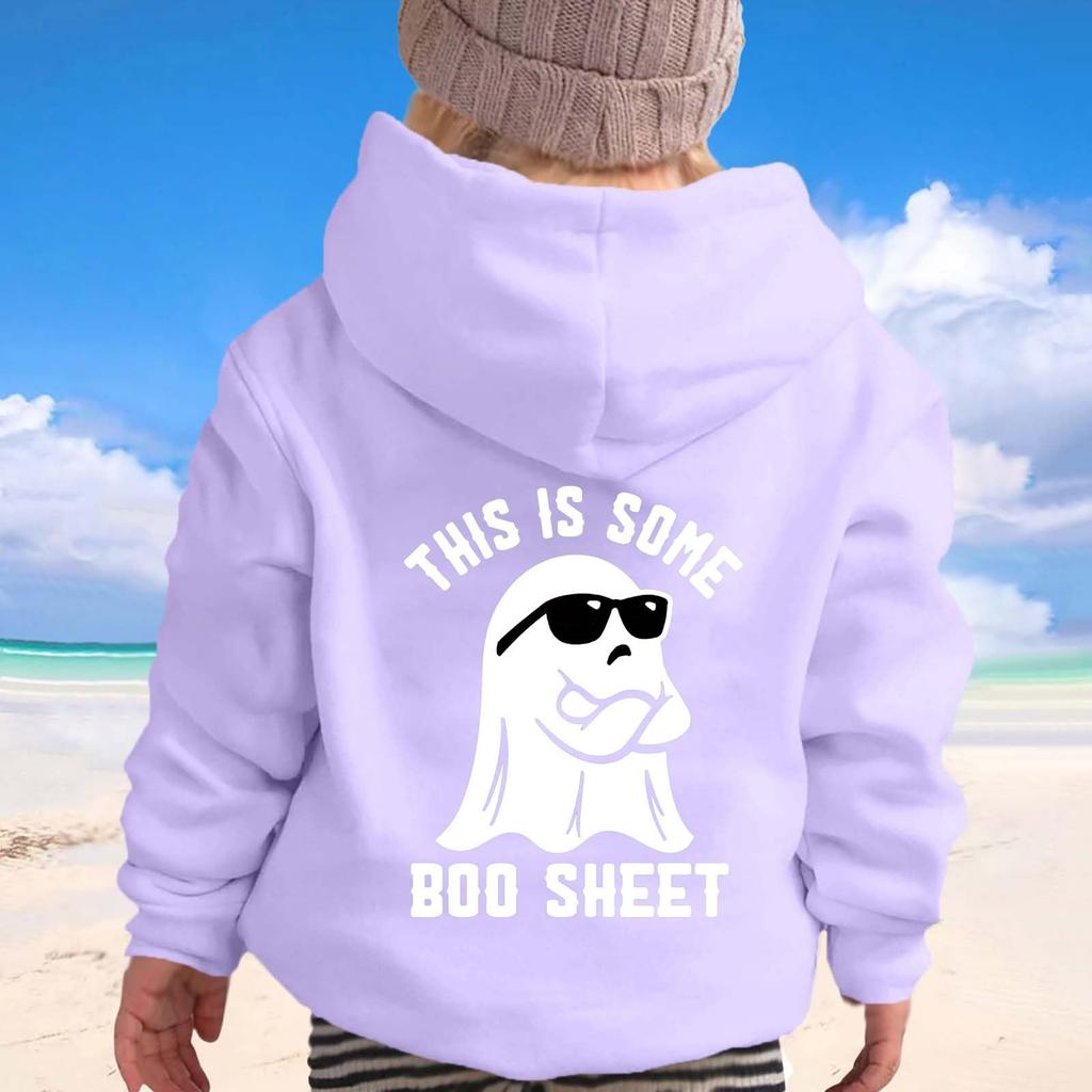 Children's Boys' Fashion Halloween Printed Hoodie Sweatshirt
