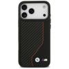 BMW M Carbon Line & Logo MagSafe Hülle für iPhone 17 Pro Max Rot