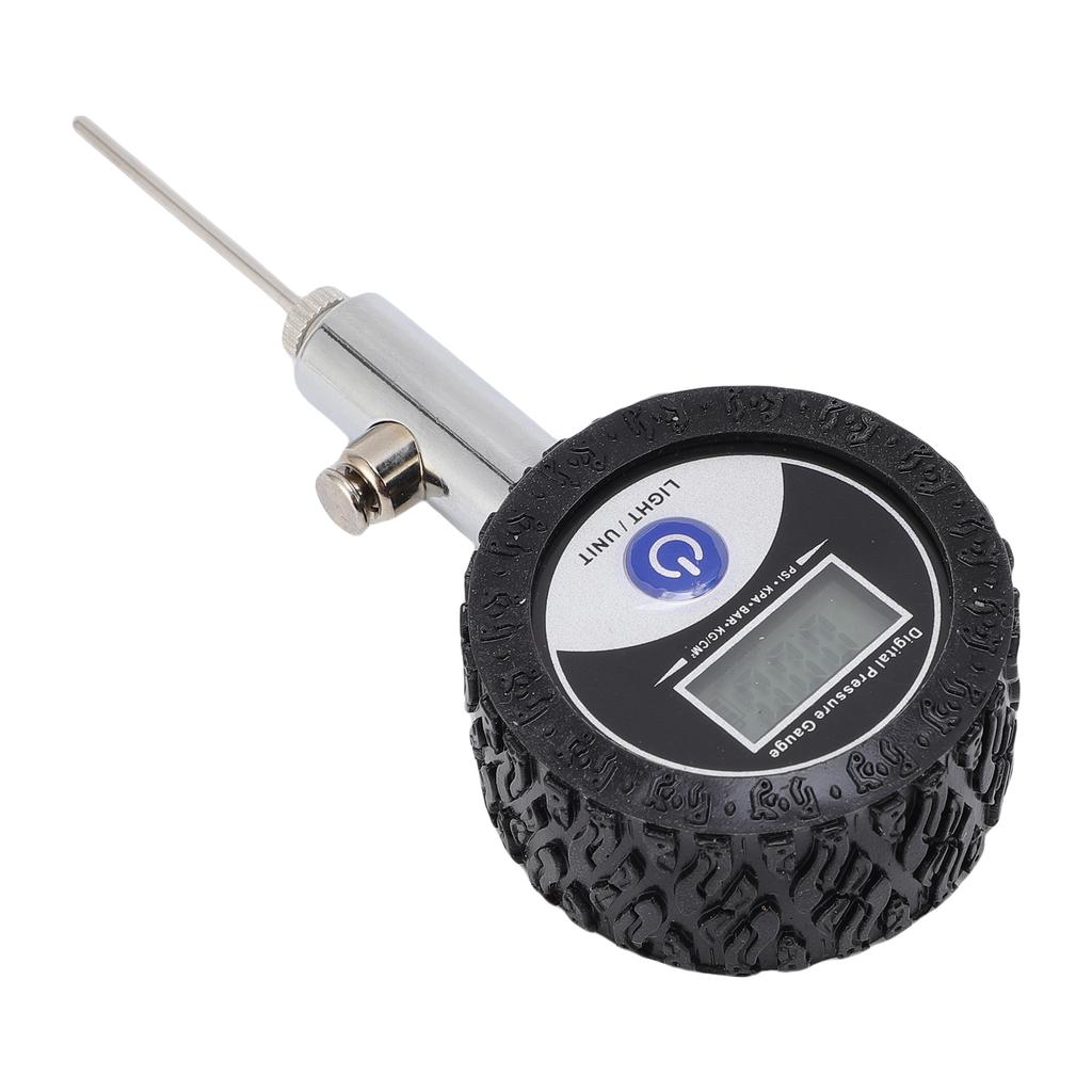 Digital Ball Pressure Gauge Electronic Ball Air Pressure Gauge with Rubber Protective Cover Detachable Needle for