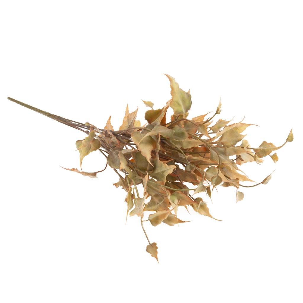 CV22198-4 Thistle Artificial Flowers Branch Complementary Bouquet Thistle Leaves Cemetery Decoration