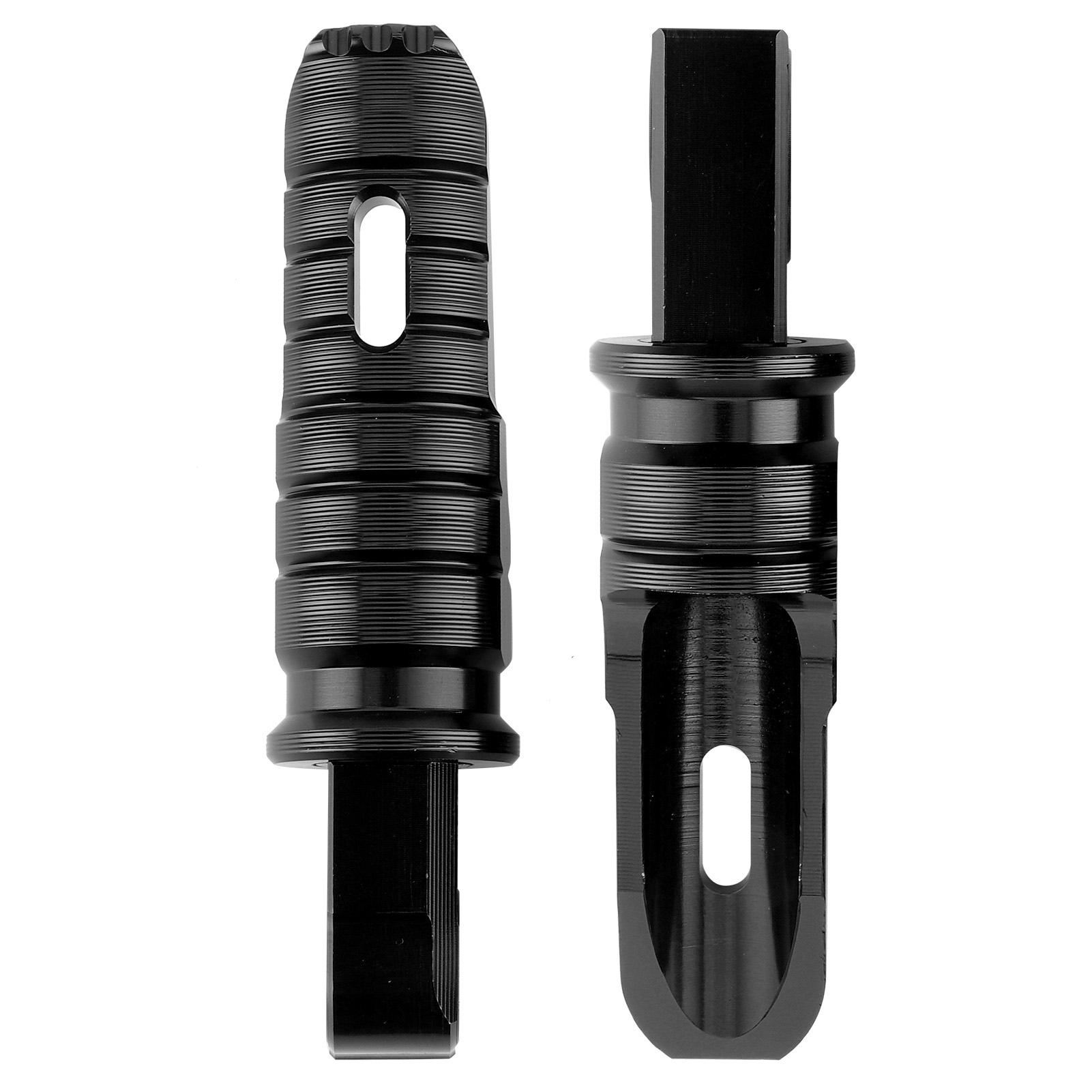 

Pair Motorcycle Footrest Rear Foot Peg FP257 Set Fit for SUZUKI GSXS1000 GSXR600 GSR750(Black ) чорний