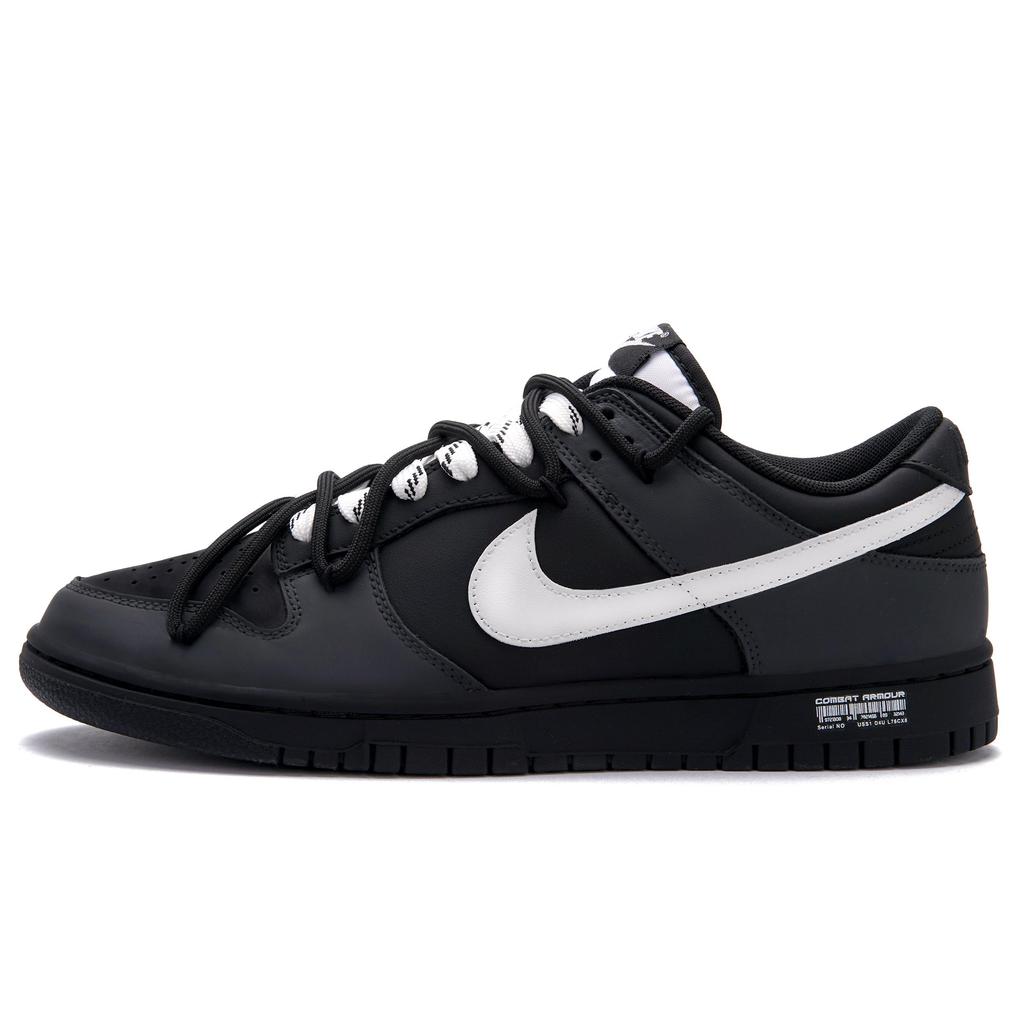 Nike Dunk Low top Skateboard Shoes Unisex Black White DD1391-100(Team62-)