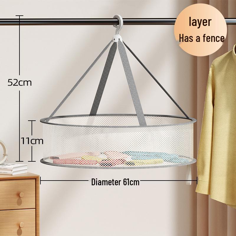 Multifunctional Drying Rack: Sock, Sweater & Underwear Flat Lay Net.