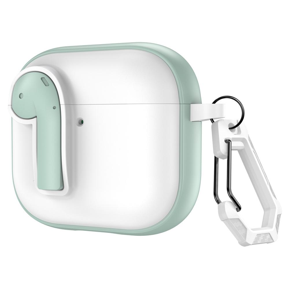 Applicable AirPods 1 generation protective cover lock switch 1st generation pro1 apple bluetooth headset soft case simple anti-drop