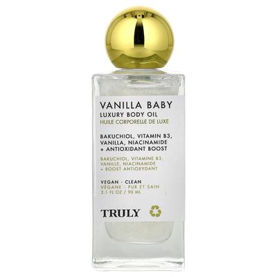 Verdadera Belleza, Aceite Corporal de Lujo Vainilla para Bebé, 90ml (3.1 onzas líquidas)