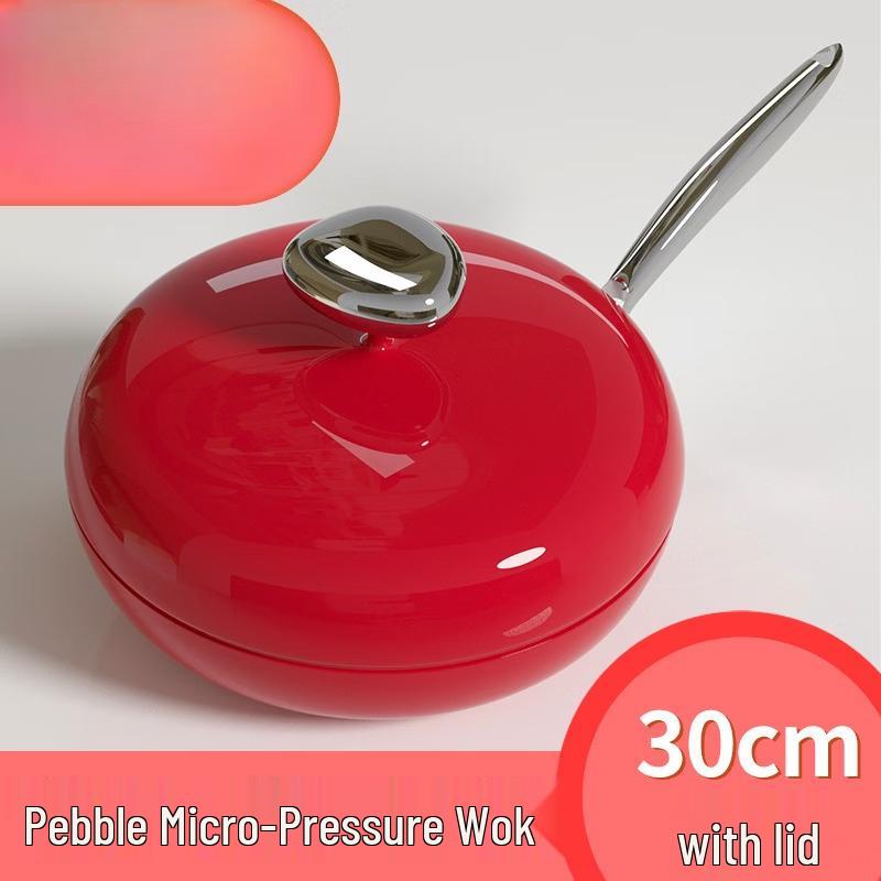 Zhi Shi Non-Stick Enamel Ceramic Wok