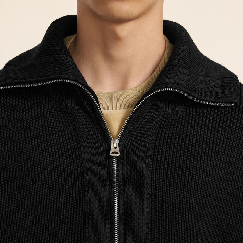 CROQUIS Men's 2024 Winter Thick Lapel Cardigan Sweater