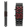 Fashionable Steel Band Couple Bracelet Watch LED Lighting Electronic Wristwatch (#2)