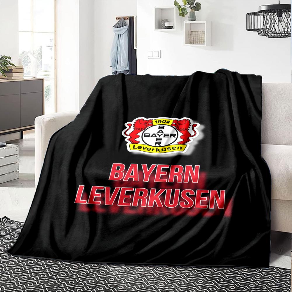 1 Stück Bayer Leverkusen Decke, Geschenk, für Männer und Frauen, Weiche Decke, Gut für Schlafsofa Couch Reisen, Leichte Flanelldecke 80cmx120cm