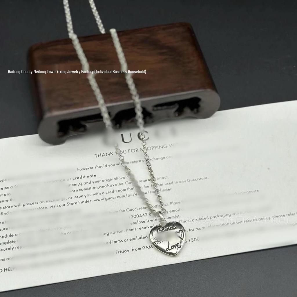 Vintage-Style Double G Skull & Key Necklace: Unisex Large Size, Fearless Love & Tiger Head Sweater Chain