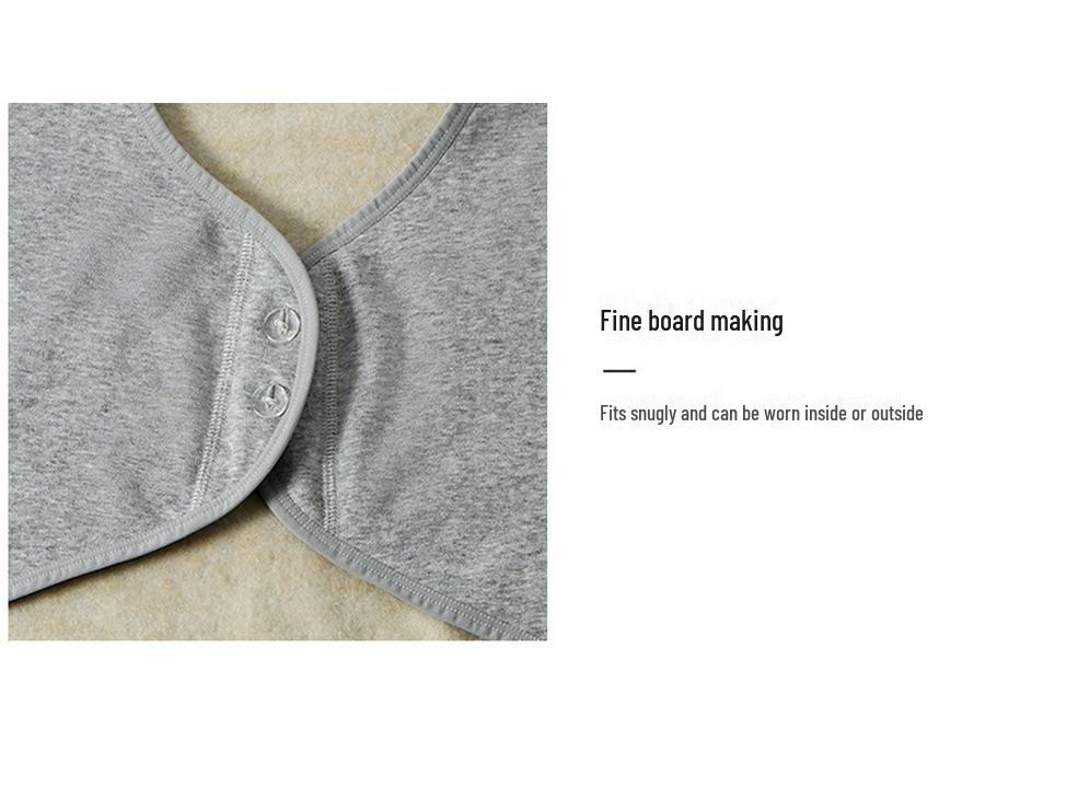 Haosangyuan Mullbärssilke & Sammetssjal Väst - Förtjockad Kofta Väst