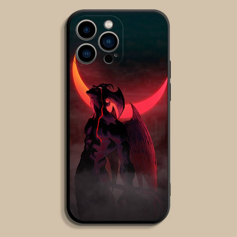 

DEVILMAN C-Crybaby Phone Case For iPhone 17,16,15,14,13,12,Pro,Max,Plus,E,SE4,Air,Mini Black Soft Cover iPhone14PRO