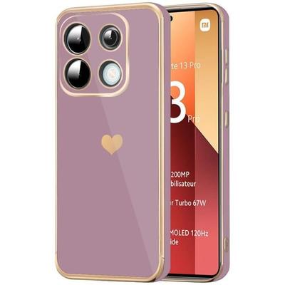 Case - E.F.CONNECTION - for Xiaomi Redmi Note 13 Pro 4G - Flexible - Shockproof Protection - Purple