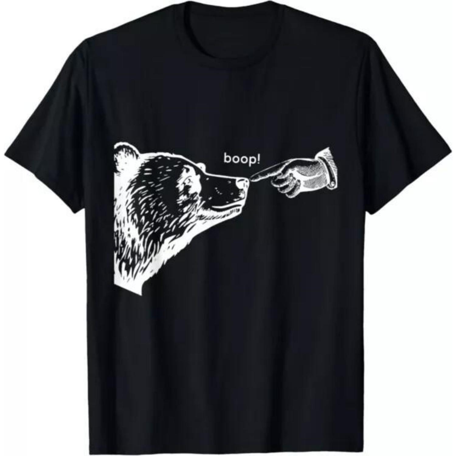 

Boop the BearGood Quality TShirt Size S5XL Unisex T-Shirt S чёрный