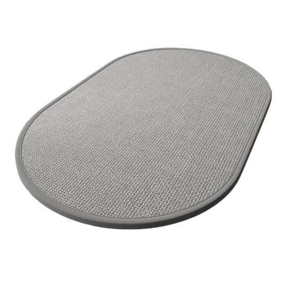 Huaqianguhh Minimalist Bathroom Rug, Absorbent Non-Slip Floor Mat, Rectangular Door Mat for Home Entrance Bedroom Living Room