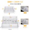 yazi Cutlery Telescopic Cutlery Kitchen 3 Side Cutlery Chopstick Organizing Telescopic Fixed Suction Cup Included on 4 Case, Tray, Storage, Drawer,