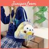 Cute Cartoon Dog Backpack With Plush Material For Girls And Students