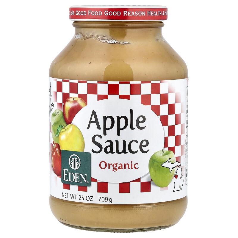 Organic Apple Sauce, 25 Oz (709 G)