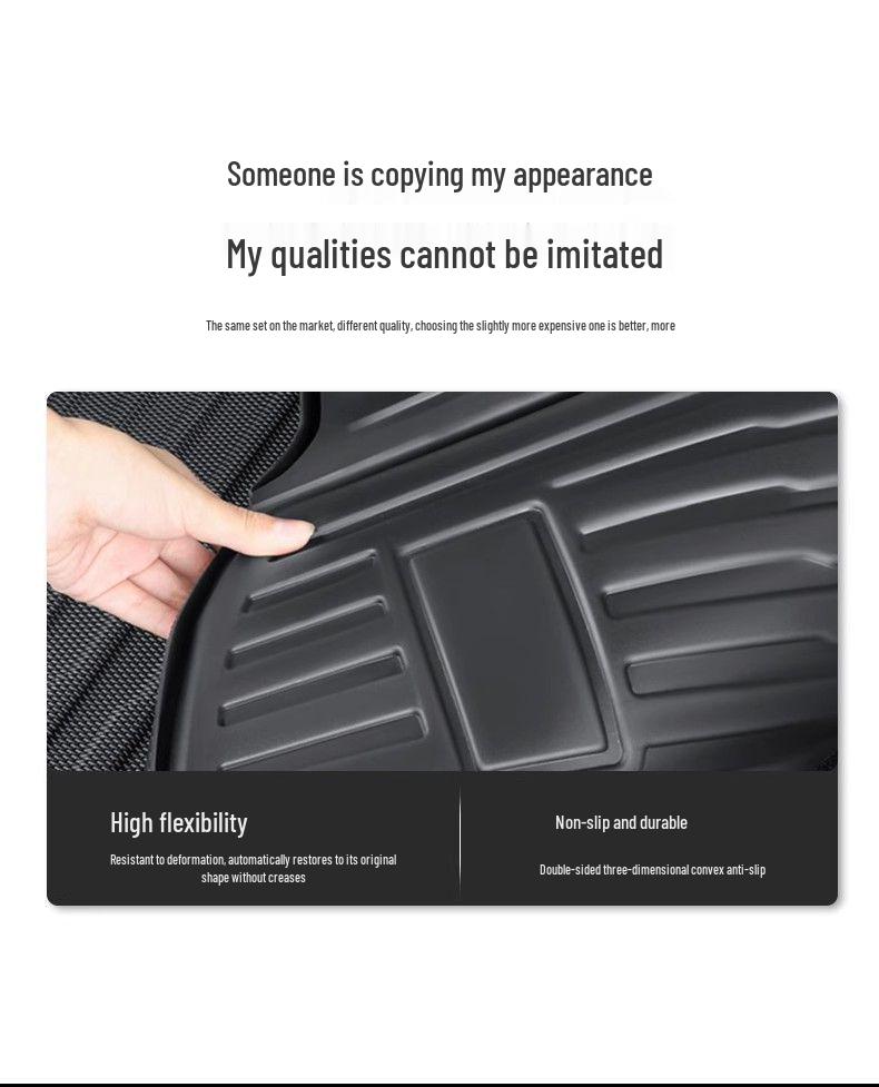 TPE Trunk & Tailgate Mat for 2025 Toyota Prado