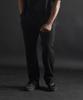 PHERMENON Sweat Cut-Out Flare Pants - Black