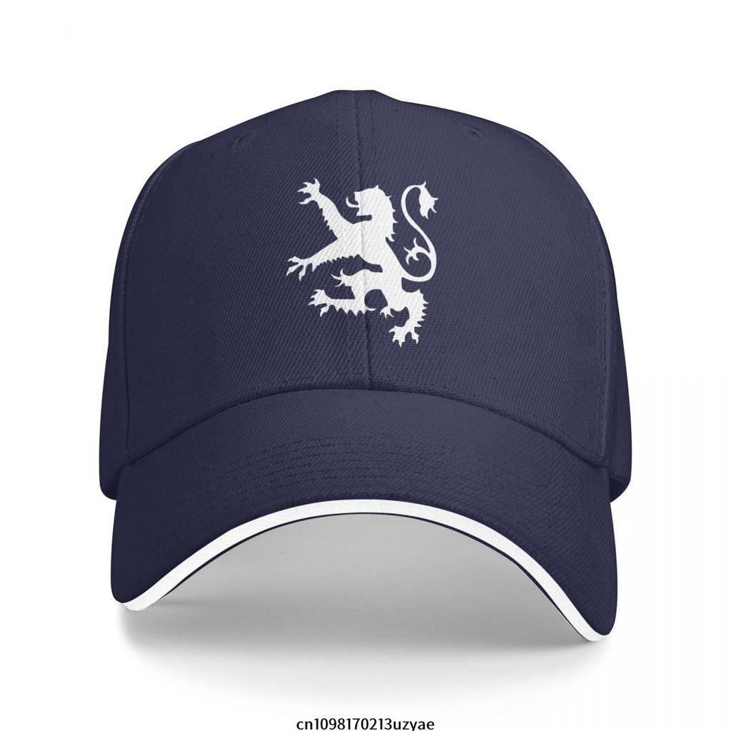 Scottish Flag Lion Logo Baseball Caps Hip Hop Sandwich Cap Men Women Adjustable Outdoor Sport Hat