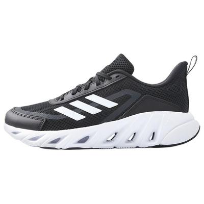 Tênis de Corrida Casual de Cano Baixo Durável Antiderrapante com Amortecimento All Day Boom E Unissex Preto Branco JI2754