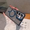 Dual-color Magnetic Lens Stand Protective Case for Samsung S26 Ultra & S25 – Drop-Proof, Skin-Feel Design