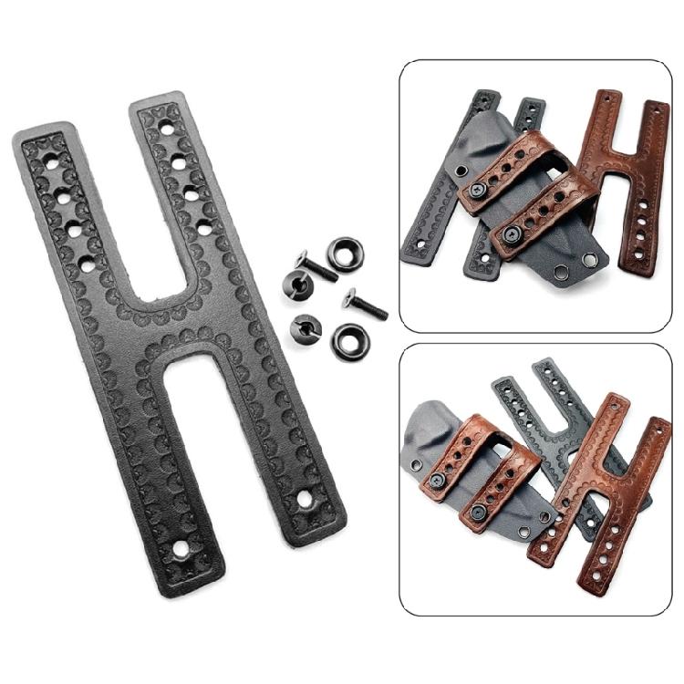 Leather IWB Belt Rings Waist Rings Double Straps Screws Kit For Cutter Sheath Scabbard Holsters Making Hardware Parts