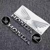 CKU5 Honda Motorcycle Modification Set Logo 3D Sticker HONDA Electroplated Letter Label Waterproof Sticker Moto Accessories Cbr 600